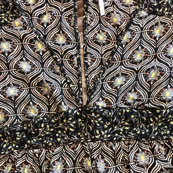 FREE PEOPLE TUNIC ROLLING HILLS BELL SLEEVE - Picture 5 of 12